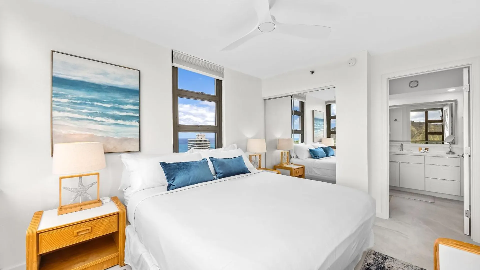 Beautiful 1Br With King Bed, Ocean View, Fast Wi-Fi & Free Parking Apartment Honolulu United States