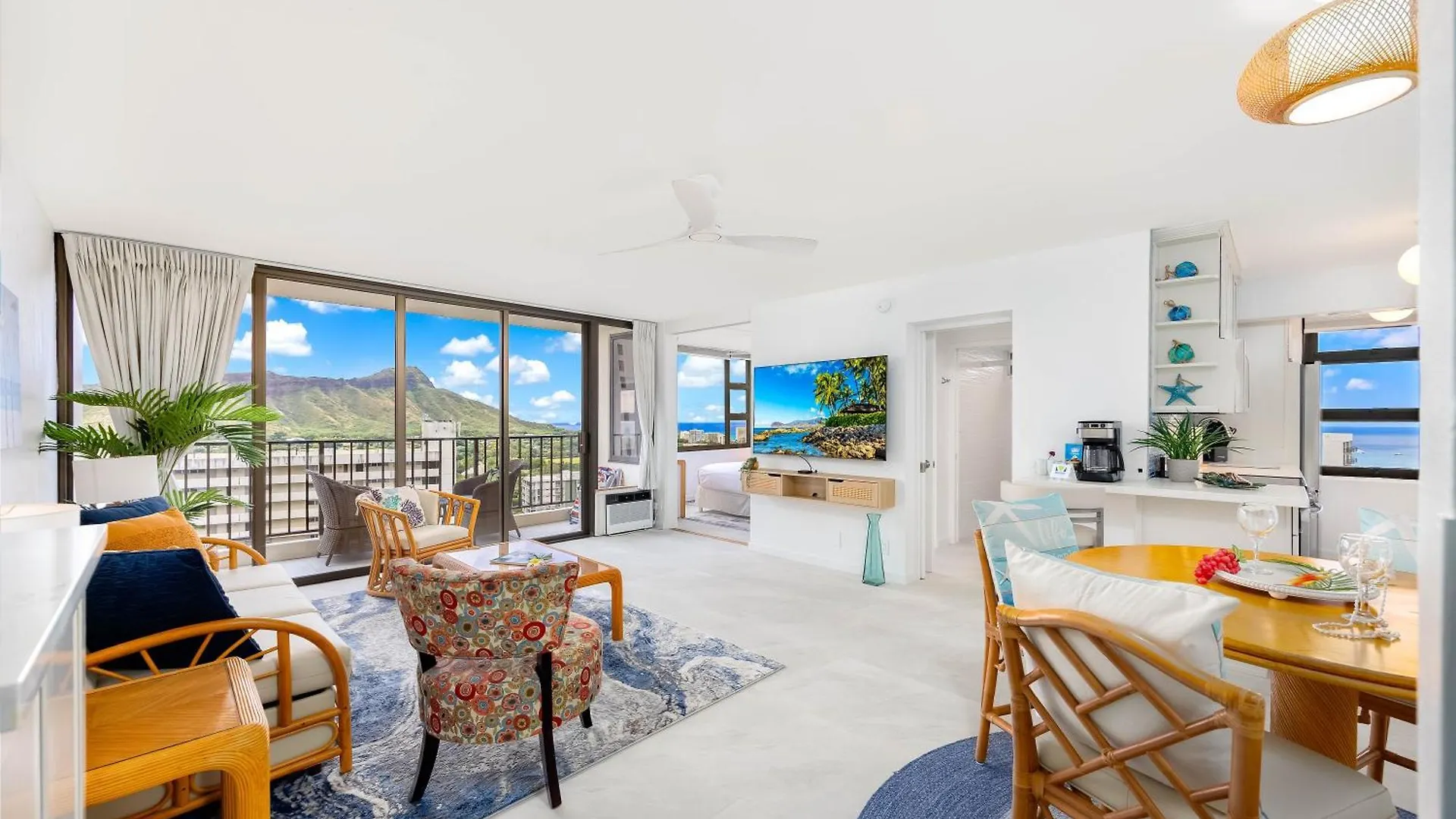 Beautiful 1Br With King Bed, Ocean View, Fast Wi-Fi & Free Parking Apartment Honolulu 0*,