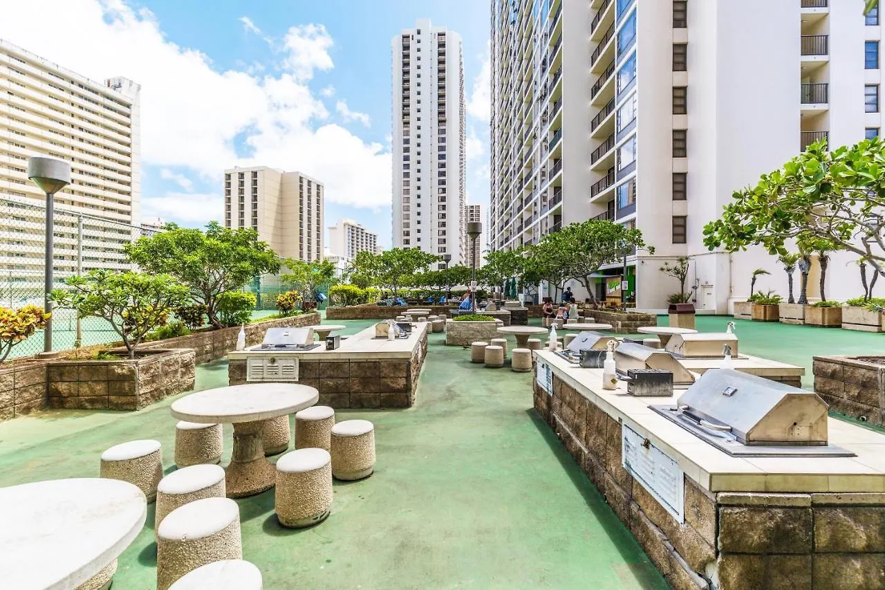Beautiful 1Br With King Bed, Ocean View, Fast Wi-Fi & Free Parking Apartment Honolulu