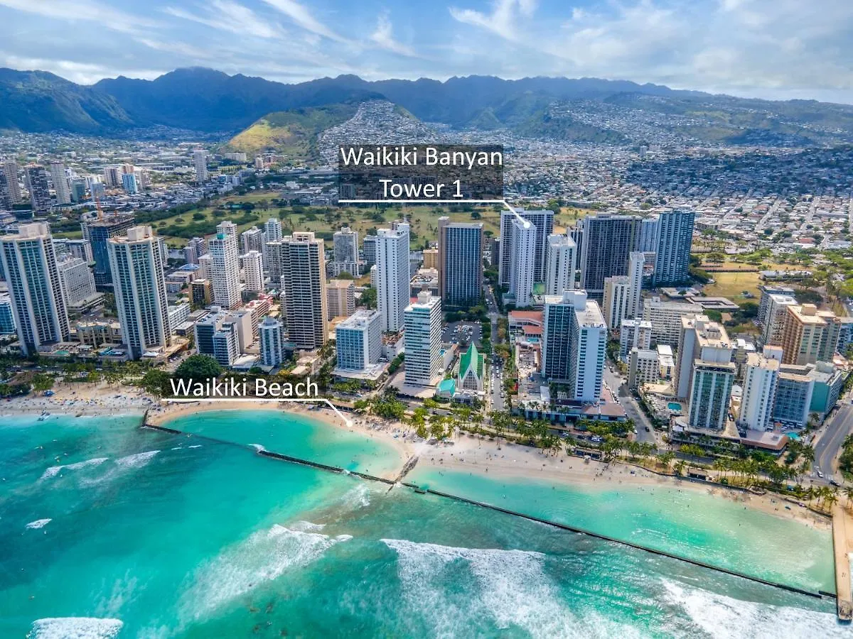 Appartement Beautiful 1Br With King Bed, Ocean View, Fast Wi-Fi & Free Parking à Honolulu États-Unis