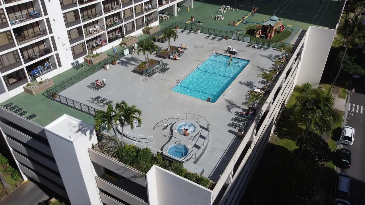 Appartement Beautiful 1Br With King Bed, Ocean View, Fast Wi-Fi & Free Parking à Honolulu