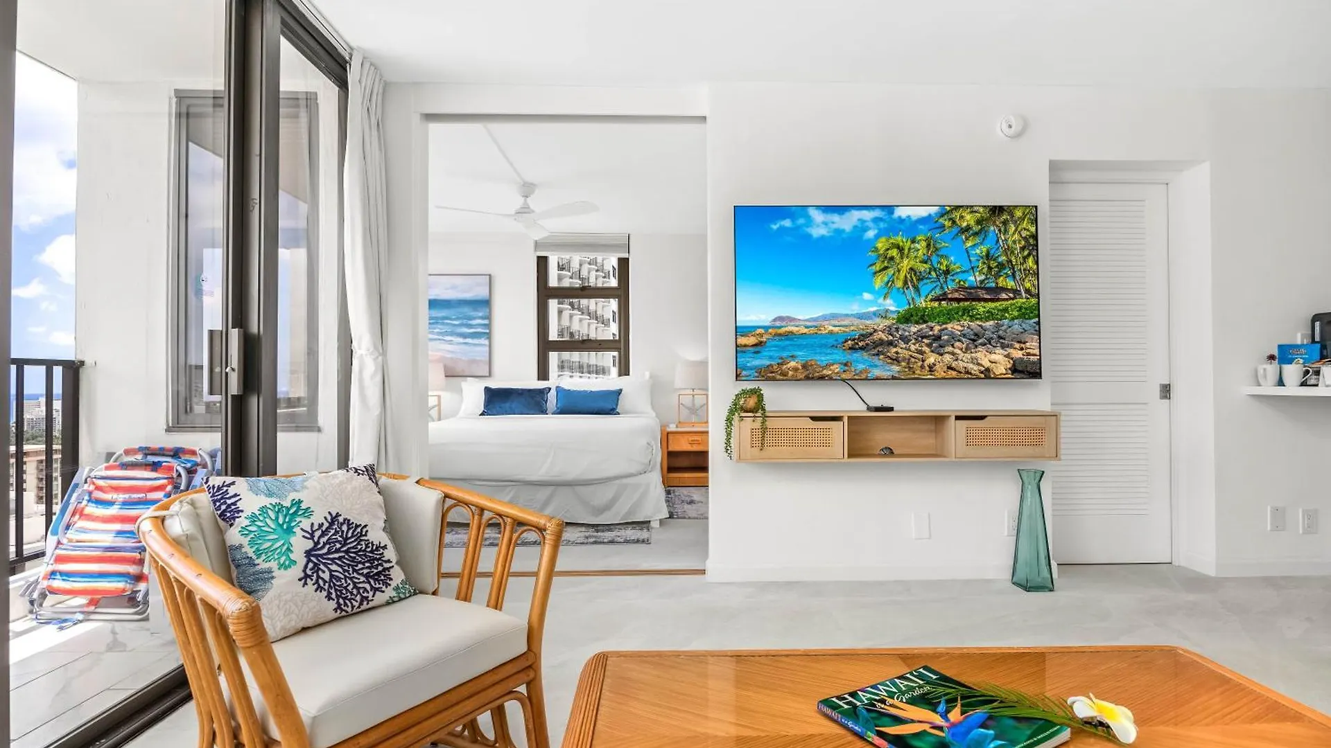 Appartement Beautiful 1Br With King Bed, Ocean View, Fast Wi-Fi & Free Parking à Honolulu 0*,  États-Unis