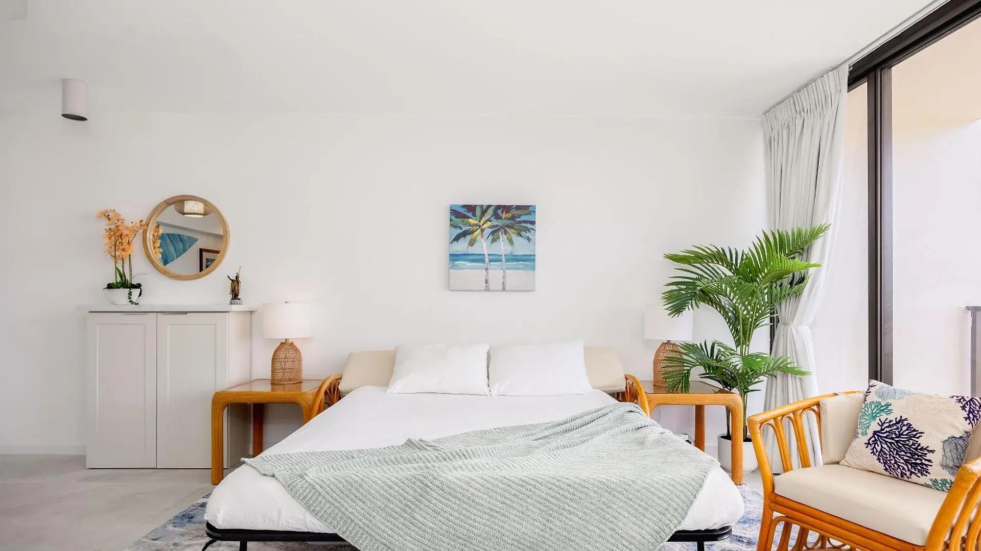 Appartement Beautiful 1Br With King Bed, Ocean View, Fast Wi-Fi & Free Parking à Honolulu